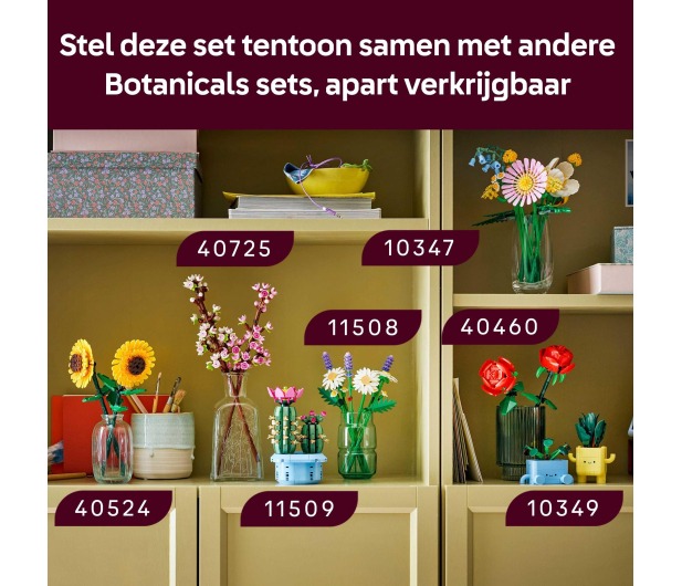 LEGO BOTANICALS 40524 Słoneczniki - 1473435 - zdjęcie 5